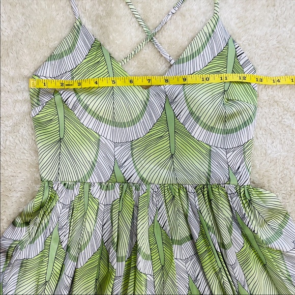 Pristine Mara Hoffman Mini Dress, Stretch Silk and Rayon, Size XS - Picture 5 of 12